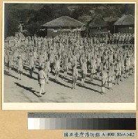 藏品(守衛部隊在滇越國境線上滇南麻栗坡特區舉行晨操)的圖片